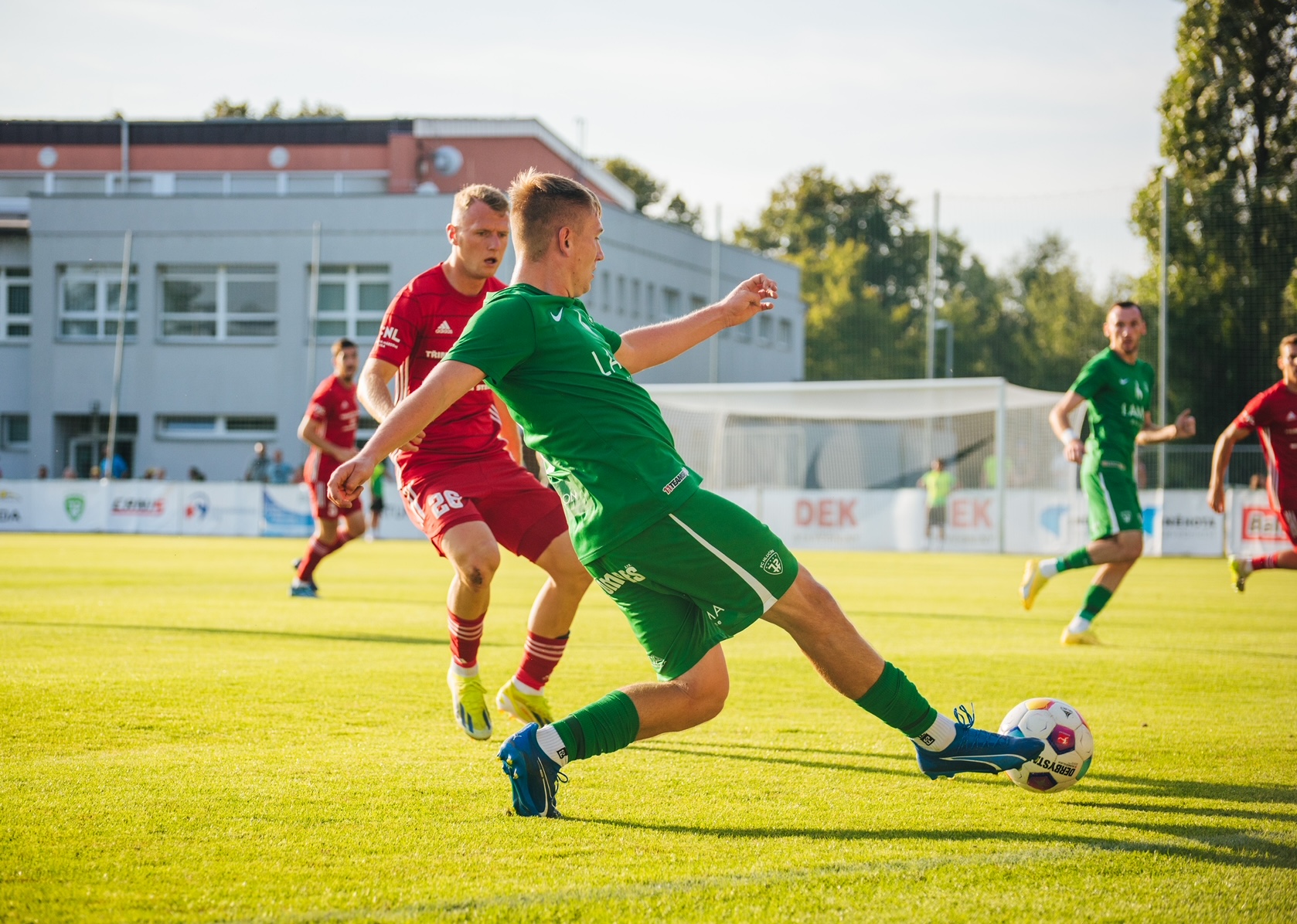 Hlučín v početním oslabení uhrál remízu s Třincem